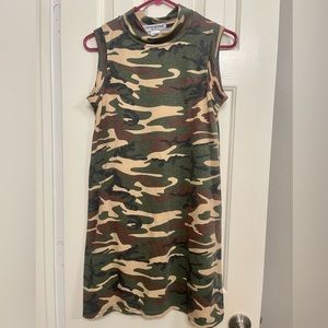 Size small camo dress